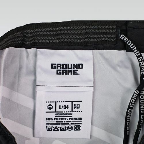 Men's Ground Game MMA Poland training shorts black MMASHOPOLS