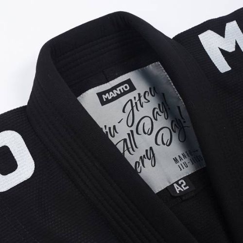 GI for men's Brazilian jiu-jitsu MANTO X4 black MNG978
