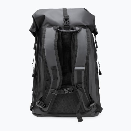 MANTO Roll Top New York training backpack black MNB003_BLK_UNI