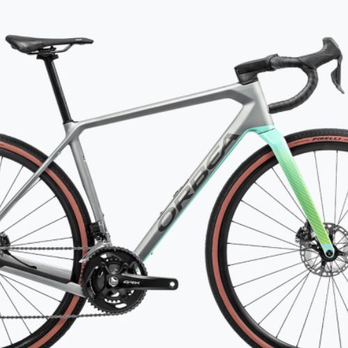 Orbea Terra M20iTaem gravel bike silver M11303AE