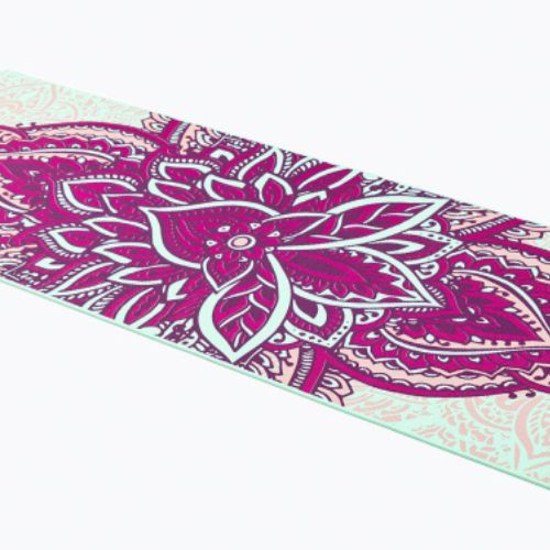 Gaiam Zara Rouge yoga mat 6 mm blue 63368