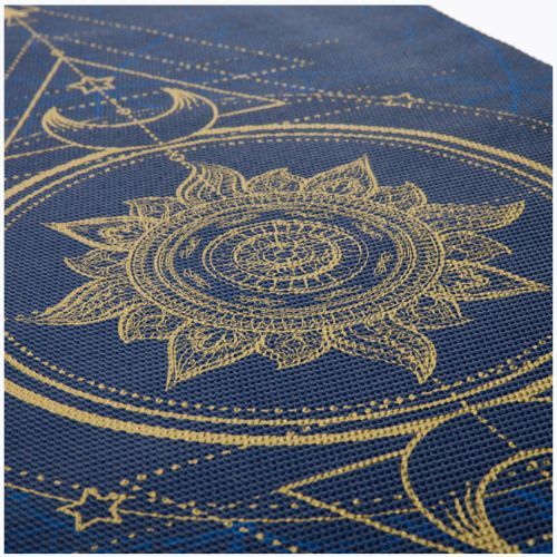 Gaiam Sun And Moon yoga mat 6 mm blue 63419