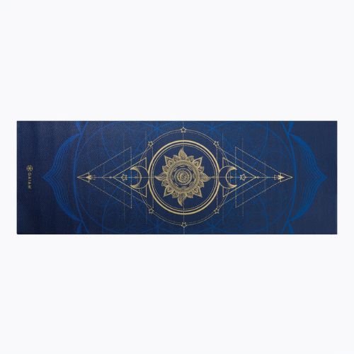 Gaiam Sun And Moon yoga mat 6 mm blue 63419