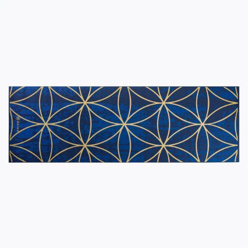 Gaiam Sun And Moon yoga mat 6 mm blue 63419
