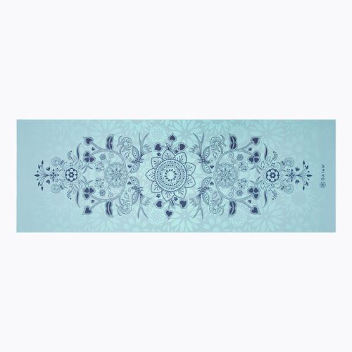 Gaiam Mystic yoga mat 6 mm blue 62899