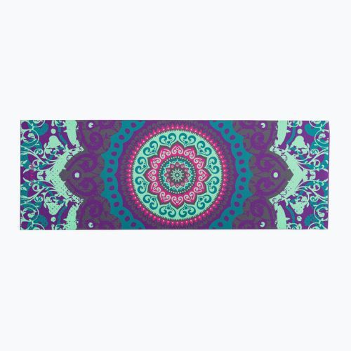Gaiam Moroccan Garden yoga mat 4 mm purple 62612
