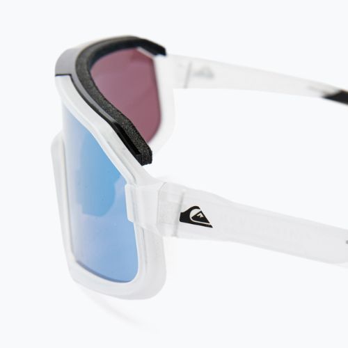 Quiksilver Slash+ matte crystal clear/ml blue cycling glasses EQYEY03158-XWWB