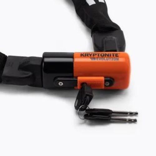 Kryptonite Evolution 1090 Integrated Chain bicycle lock black 1090