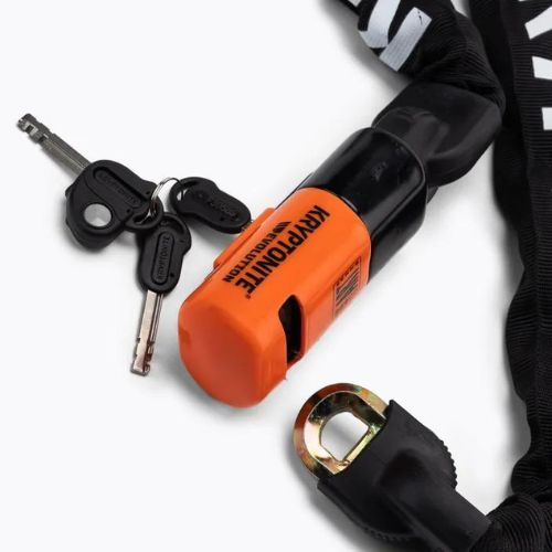 Kryptonite Evolution 1090 Integrated Chain bicycle lock black 1090