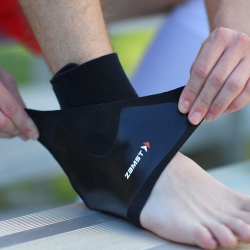 Zamst FILMISTA Ankle Right ankle stabiliser black 470204
