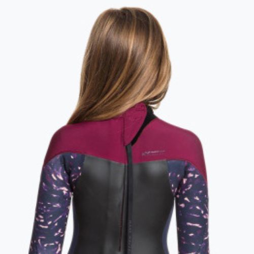 Children's swimming foam ROXY 3/2 Syncro Teeny BZ FLT 2021 dark navy/red plum/sunset glow