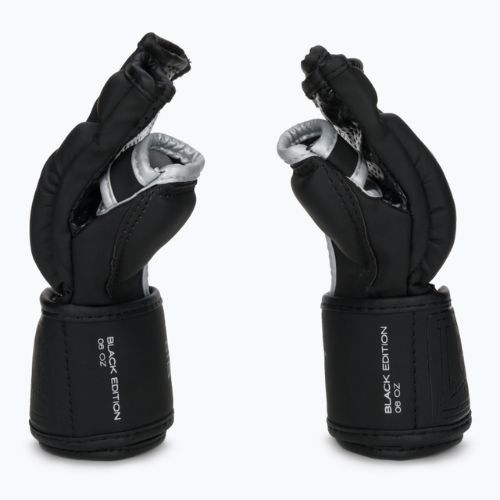 LEONE 1947 Black Edition MMA grappling gloves black GP105