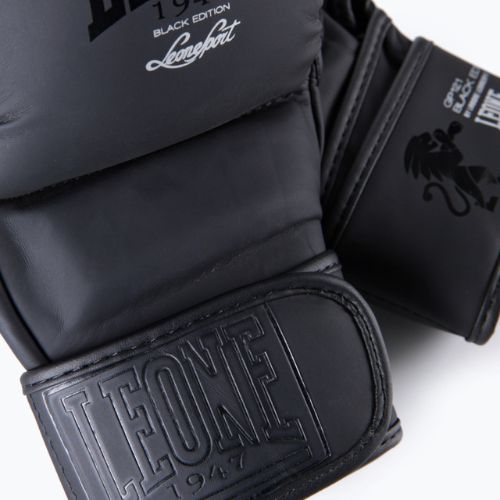 LEONE 1947 Black Edition MMA sparring gloves black GP1213