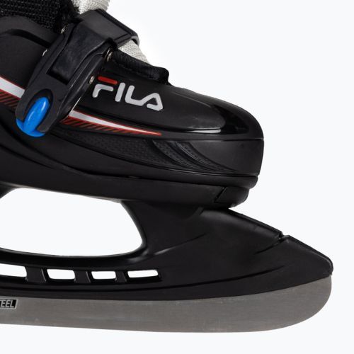 Children's skates FILA J-One HR black/red/blue