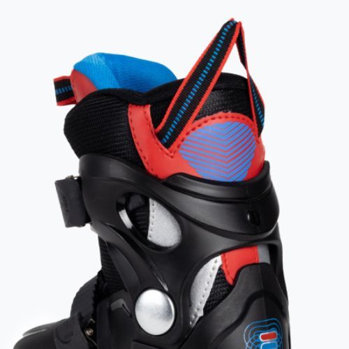 Children's skates FILA J-One HR black/red/blue