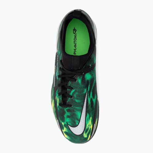 Nike Phantom GT2 Academy DF SW IC Jr children's football boots green DM0740-003