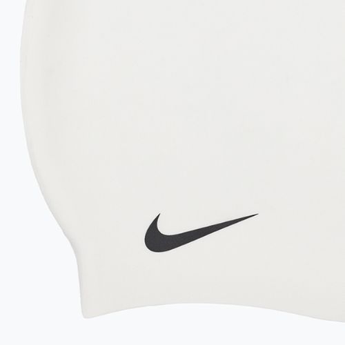 Nike Solid Silicone swimming cap white 93060-100