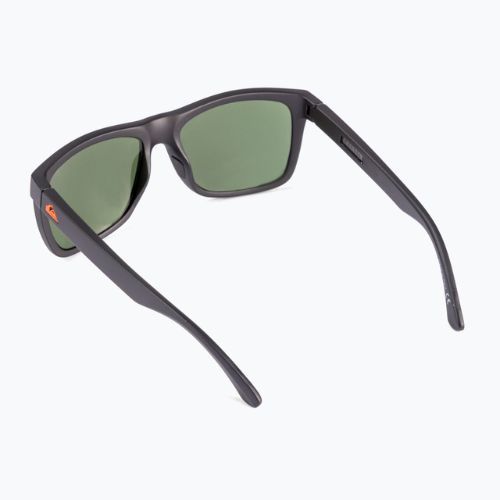 Quiksilver Charger Polarized Floatable matte black/green polarized sunglasses EQYEY03113-XKGG