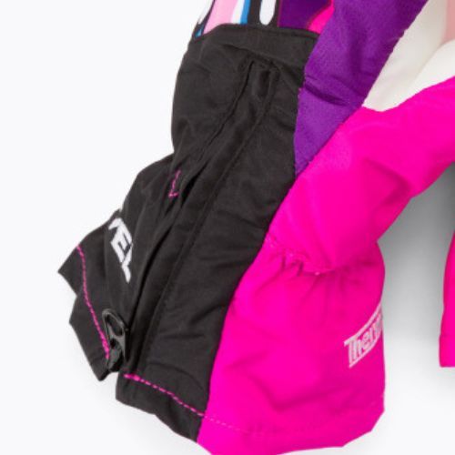 Level Lucky children's ski gloves pink 4146