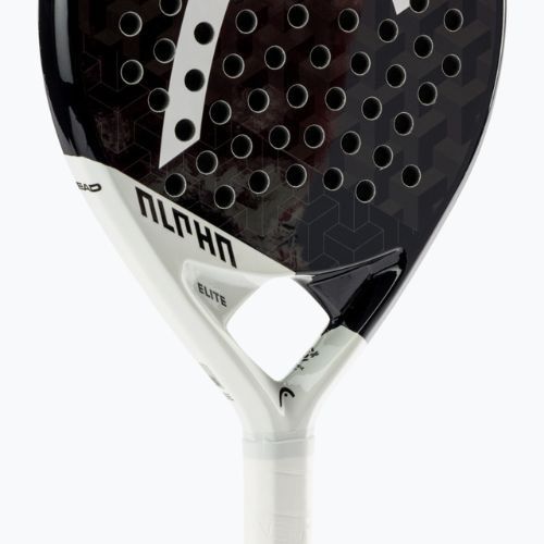 HEAD Graphene 360+ Alpha Elite paddle racket black and white 228151