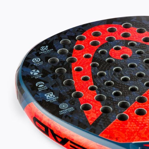 HEAD paddle racket Graphene 360+ Delta Hybrid With CB red/black 228100