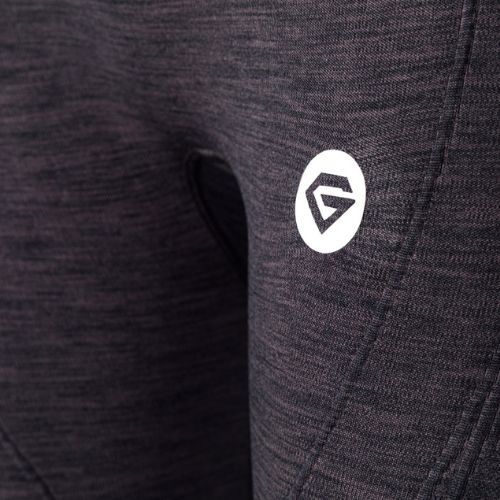 Women's Gym Glamour seamless training leggings navy blue melange 198