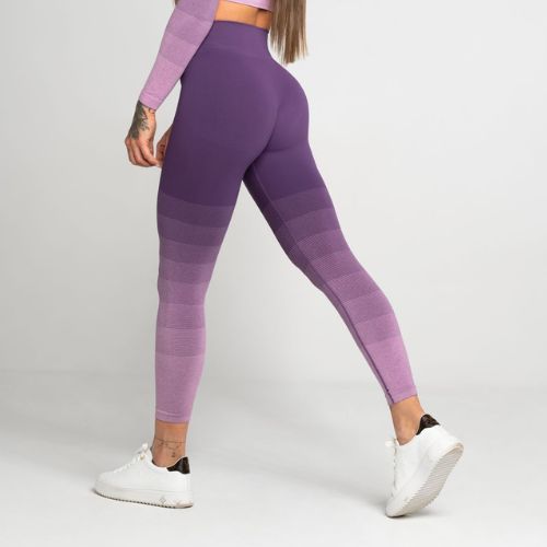 Women's training leggings Gym Glamour Violent Ombre 282