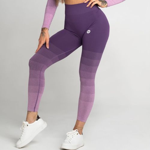 Women's training leggings Gym Glamour Violent Ombre 282