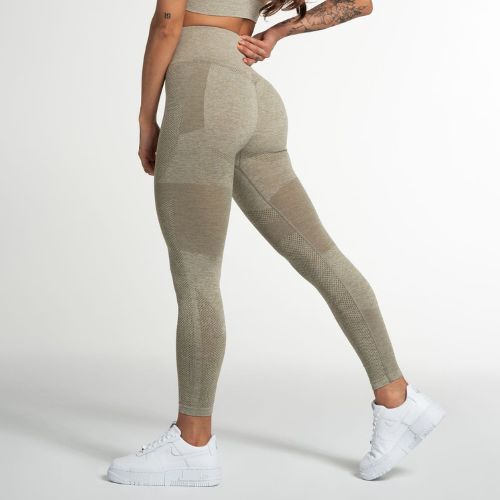 Women's workout leggings Gym Glamour Khaki Fusion 333