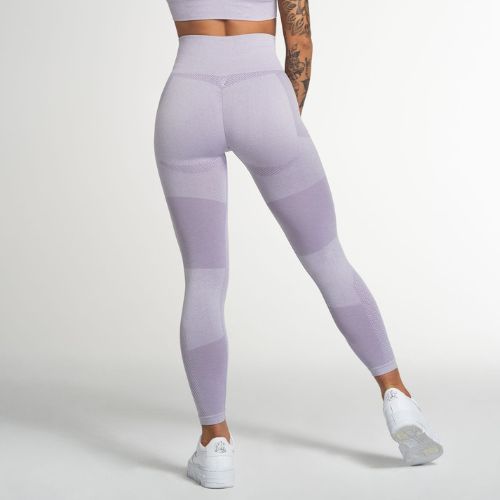 Women's training leggings Gym Glamour Lavender Fusion 335
