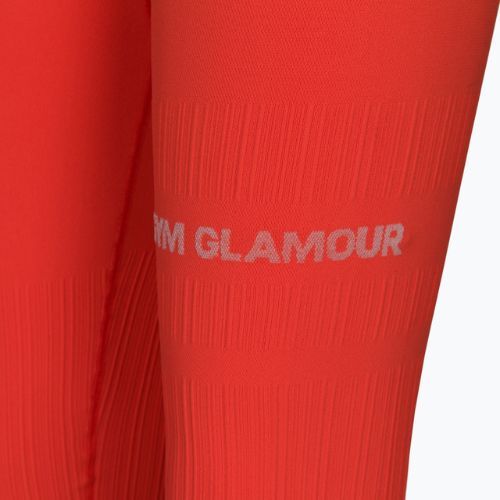 Women's training leggings Gym Glamour Push Up Coral 369