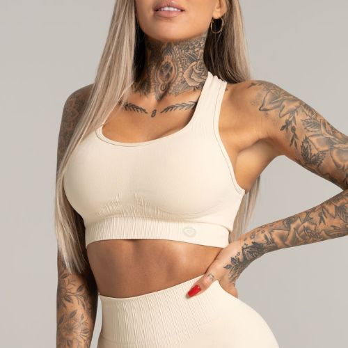 Gym Glamour Push Up Cream 377 fitness bra