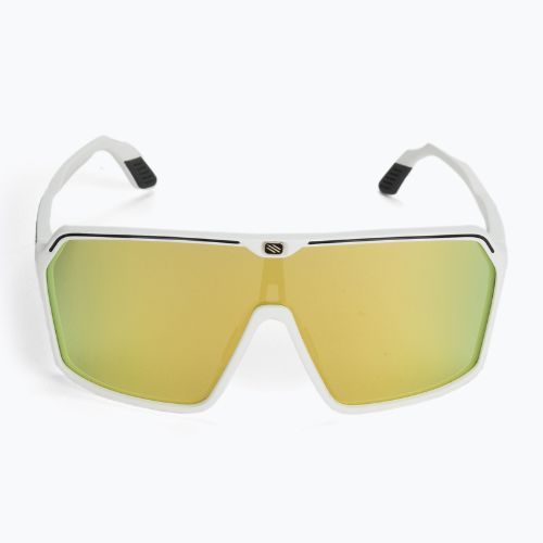 Rudy Project Spinshield white matte/multilaser gold cycling glasses SP7257580000