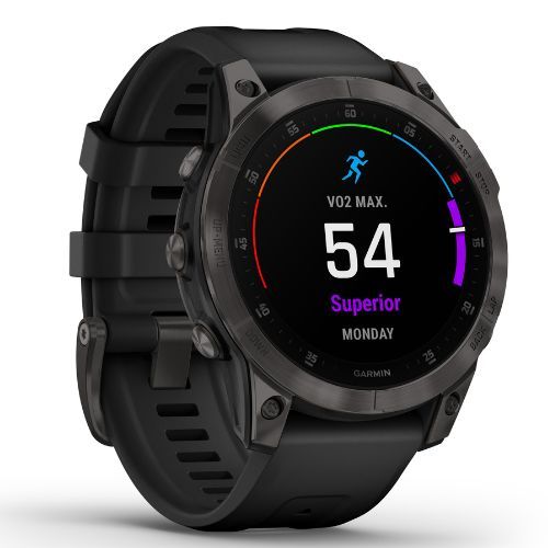 Garmin Epix 2 Sapphire HRM Elevate Ox watch black 010-02582-11