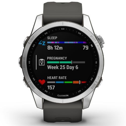Garmin Fenix 7S Hrm Elevate Ox watch silver 010-02539-03