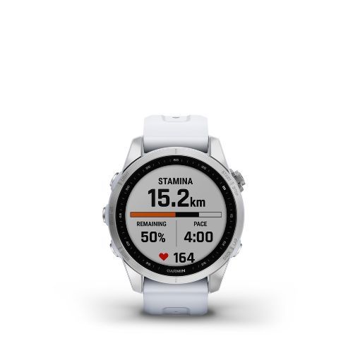 Garmin Fenix 7S Hrm Elevate Ox watch silver 010-02539-03