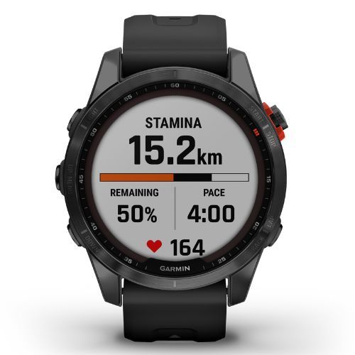 Garmin Fenix 7S Solar Hrm Elevate Ox watch grey 010-02539-13