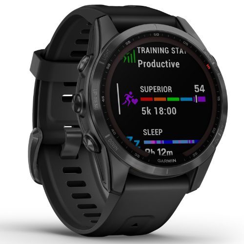 Garmin Fenix 7S Solar Hrm Elevate Ox watch grey 010-02539-13