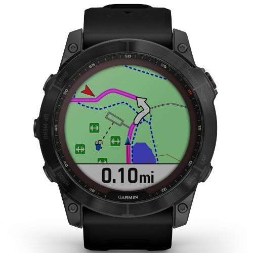 Garmin Fenix 7X Sapphire Solar Hrm Elevate Ox watch black 010-02541-23
