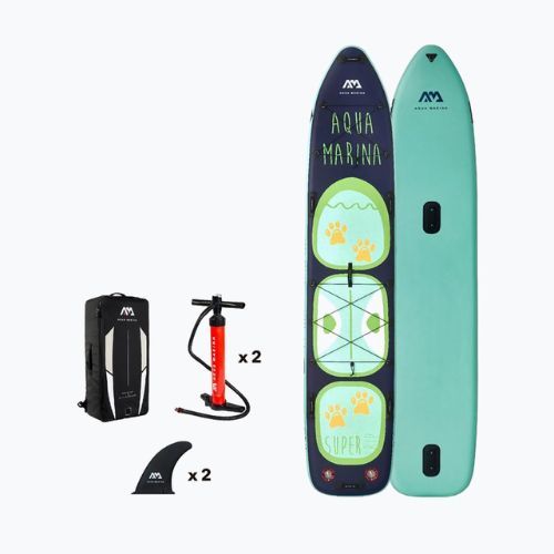Aqua Marina Super Trip Tandem SUP board 4.27m green BT-20ST02