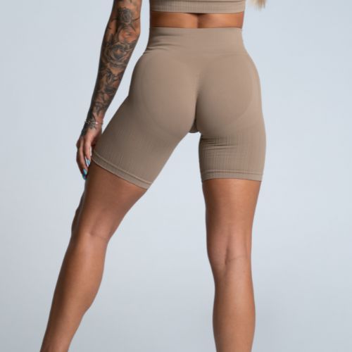 Women's Gym Glamour Push Up Bikers Nude 316