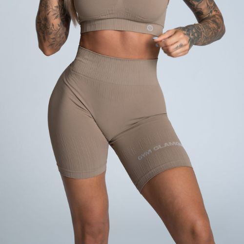 Women's Gym Glamour Push Up Bikers Nude 316
