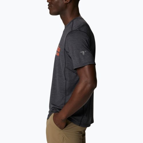 Columbia Titan Pass Graphic Tee men's trekking shirt black 1991471