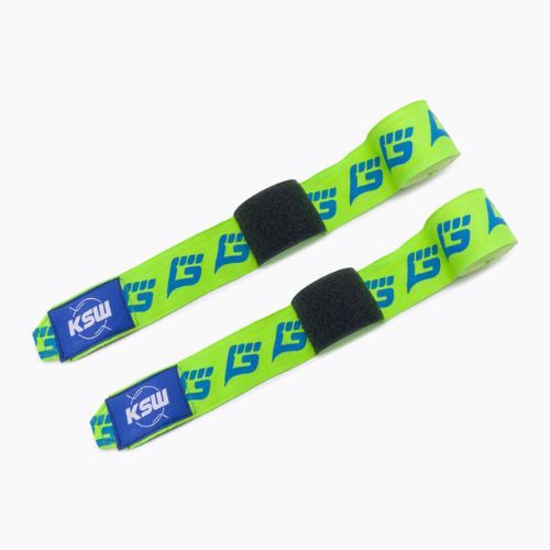 KSW boxing bandages green
