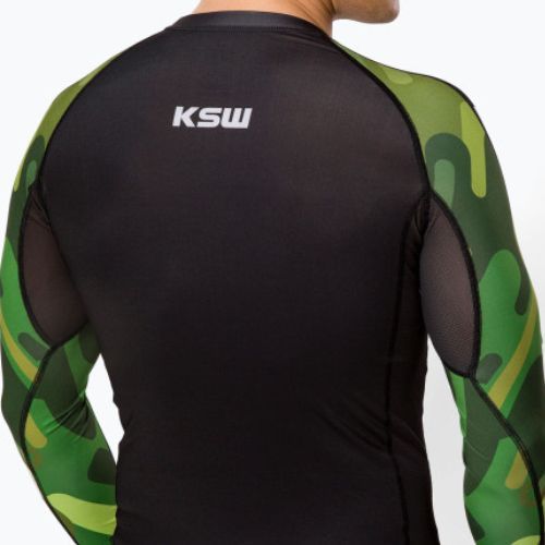 Men's KSW Camo LS Rashguard black