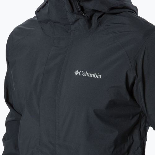 Columbia men's Earth Explorer Shell rain jacket black 010 1988612