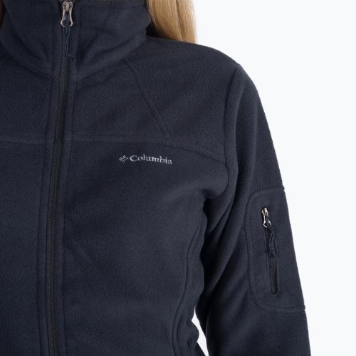 Columbia Fast Trek II women's fleece sweatshirt black 1465351