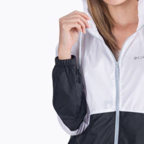 Columbia Flash Forward 101 women's wind jacket white and black 1585911