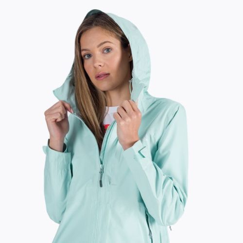 Columbia Omni-Tech Ampli-Dry 329 light blue women's membrane rain jacket 1938973
