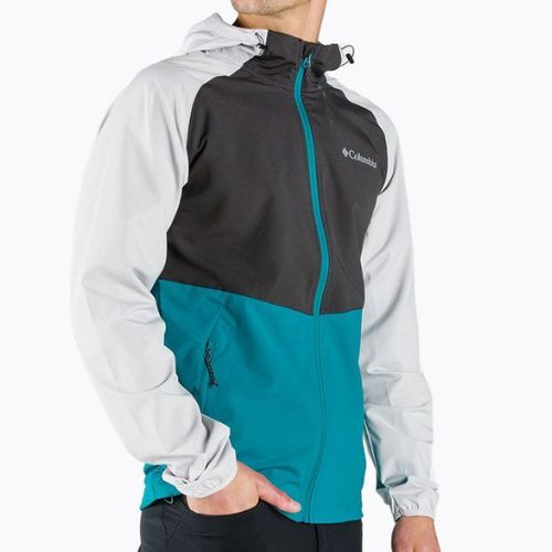 Columbia Panther Creek men's softshell jacket blue-grey 1840711